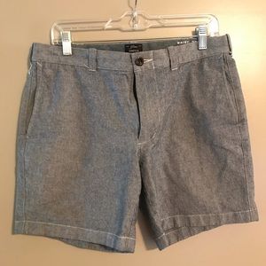 JCrew gray stretch cotton shorts - Waist 32 Inseam 7. Great condition!